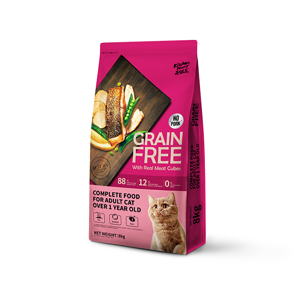 KF Grain Free Complete Food For Adult Cat Over 1 Year Old Cat 8KG